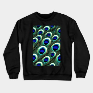 Beautiful colorful Peacock feather pattern - perfect for birdlovers #3 Crewneck Sweatshirt